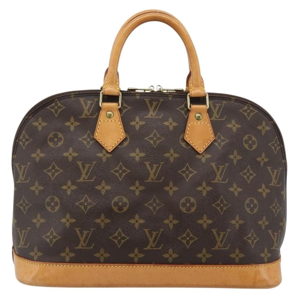 Louis Vuitton Monogram Alma Handbag Brown